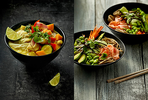 Thai Curry Suppe - California Sushi Bowl Lachs